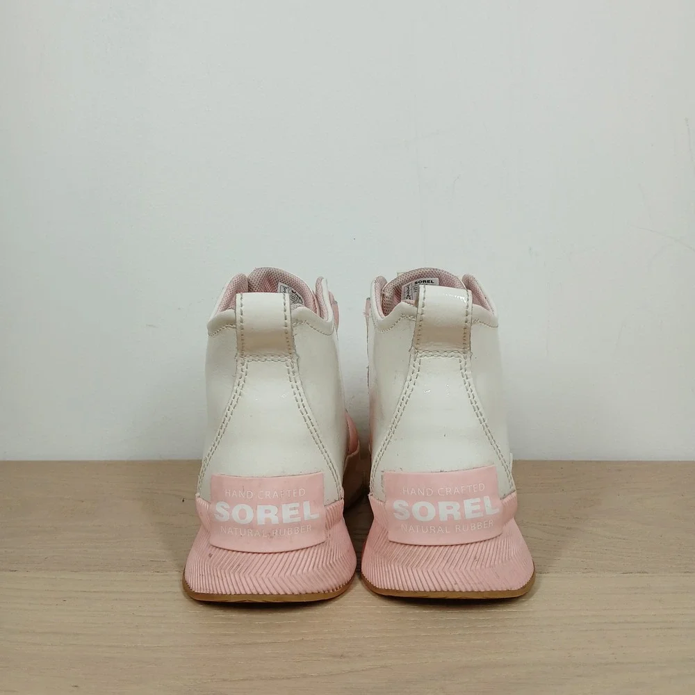 Sorel Youth Out N About Duck Boots Kids US 3 Pink Waterproof Outdoor Winter Cute